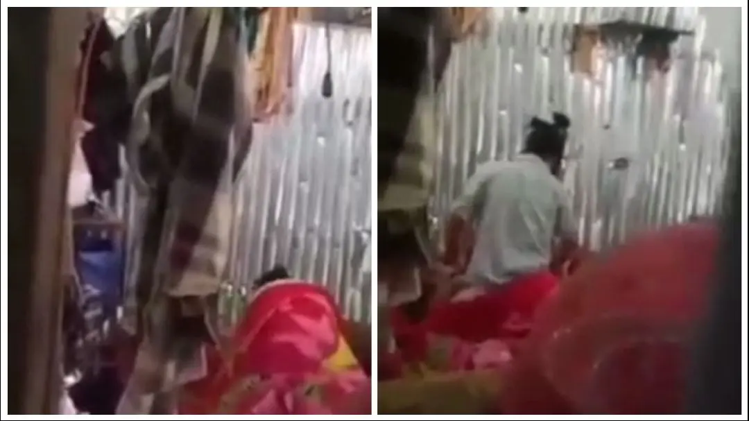 ပျံကျရပ်ကွက်ထဲကလင်မယား ဘုနေတုန်းခိုးရိုက်တာ – Couple Having Sex Spy Camera