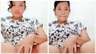 အထန်မမ – Solo Female Pussy Fingering Masturbation